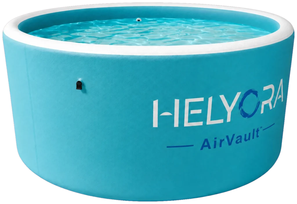 Helyora AirVault Round Removable Pool with Water